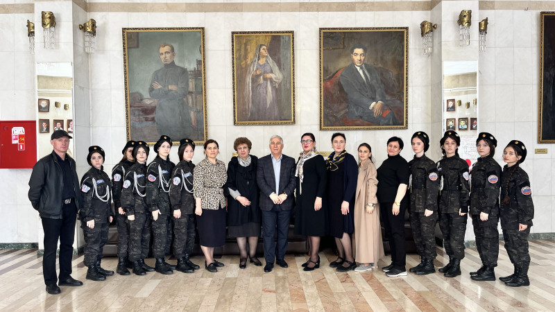 Театрализованное хореографическое представление "За Россию"